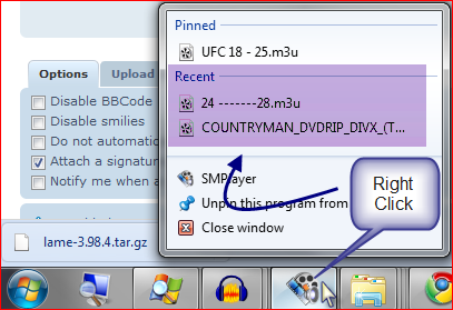 Right Click on SMPlayer Icon.png